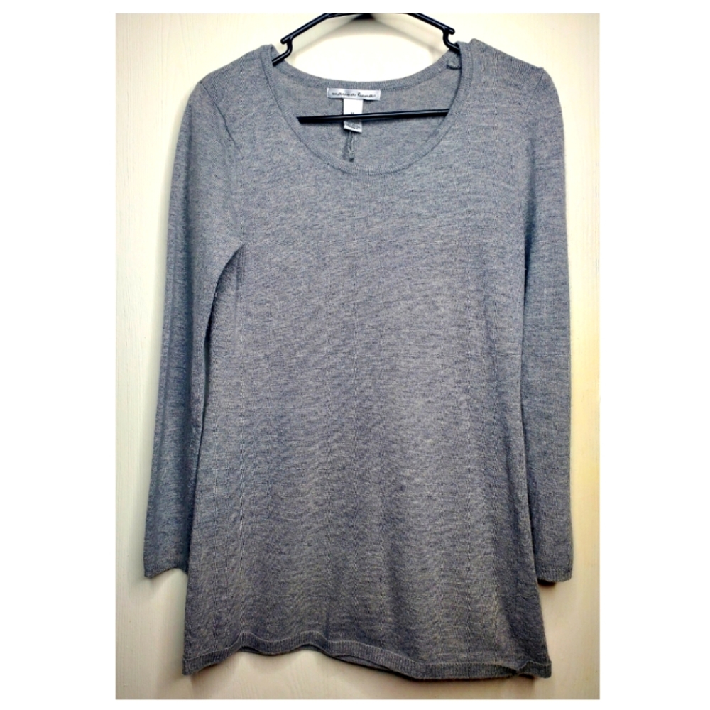 Marina Luna women's grey sweater size Medium